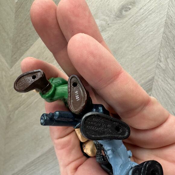 GI Joe Combat Heroes Conrad Duke Hauser General Clayton Hawk Action Figures 2009 - Picture 8 of 11